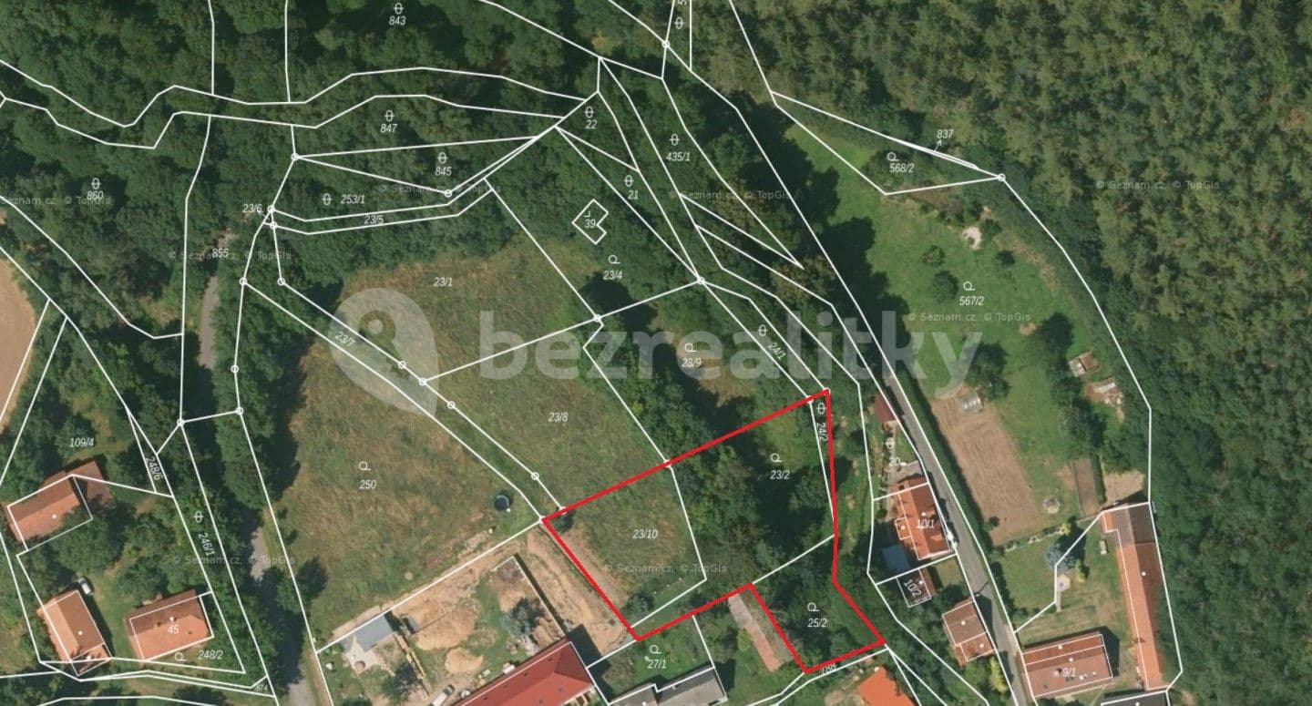 Predaj pozemku 2.066 m², Pavlíkov, Středočeský kraj