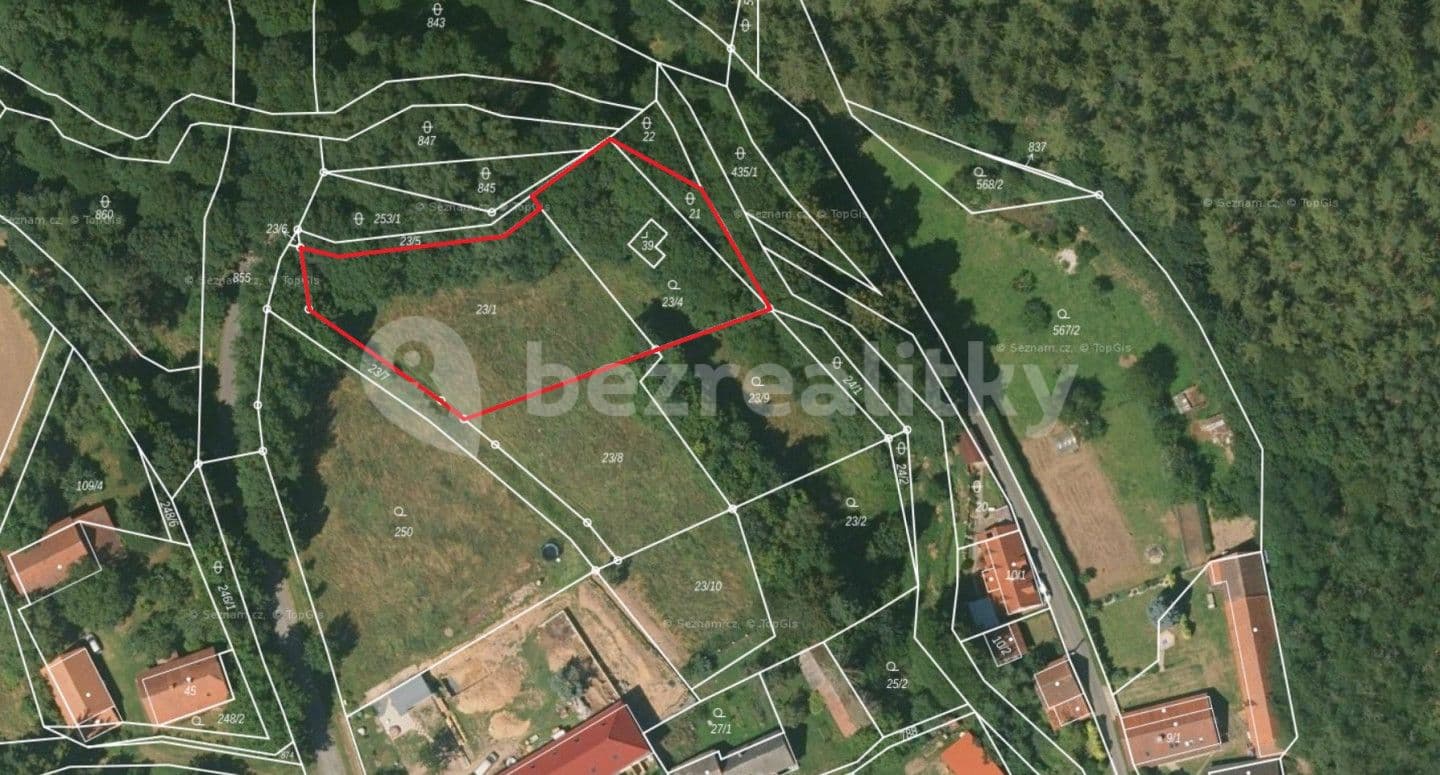 Predaj pozemku 2.542 m², Pavlíkov, Středočeský kraj