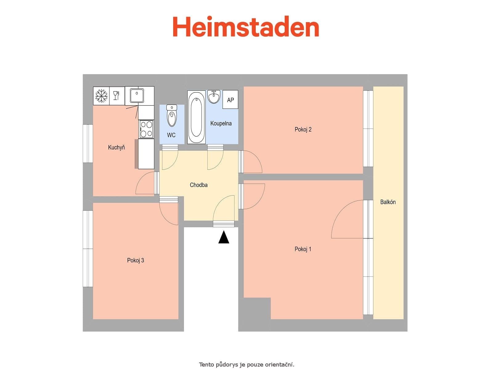 Prenájom bytu 3-izbový 60 m², Staříč, Staříč, Moravskoslezský kraj Prenájom bytu 3-izbový 60 m², Staříč, Staříč, Moravskoslezský kraj