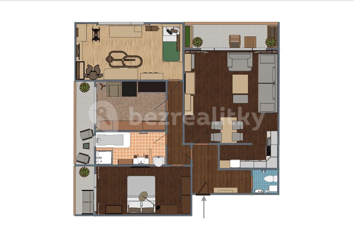 Predaj bytu 4-izbový 90 m², Chýšť, Pardubický kraj