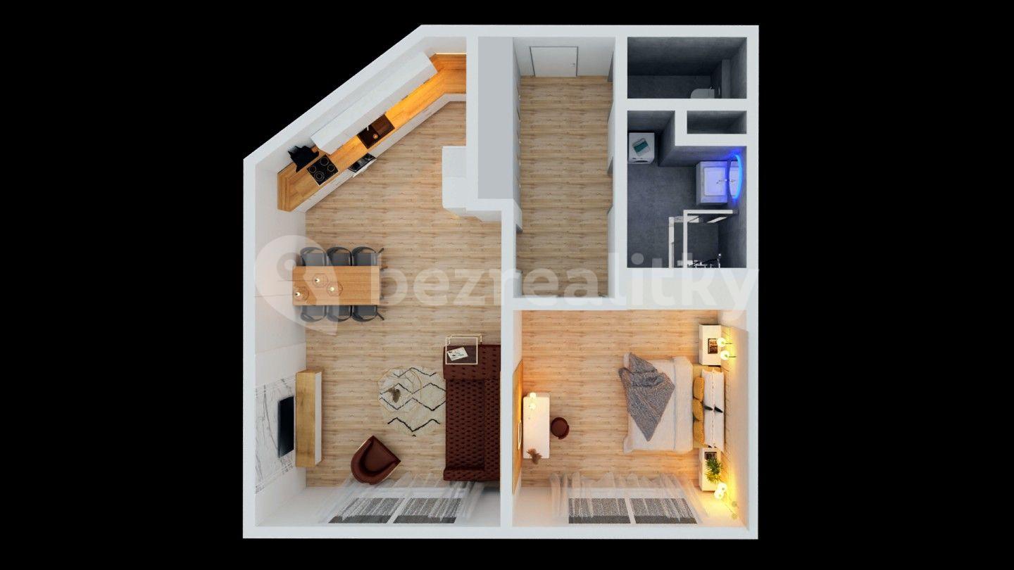 Predaj bytu 1-izbový 54 m², Jínova, Lázně Bělohrad, Královéhradecký kraj