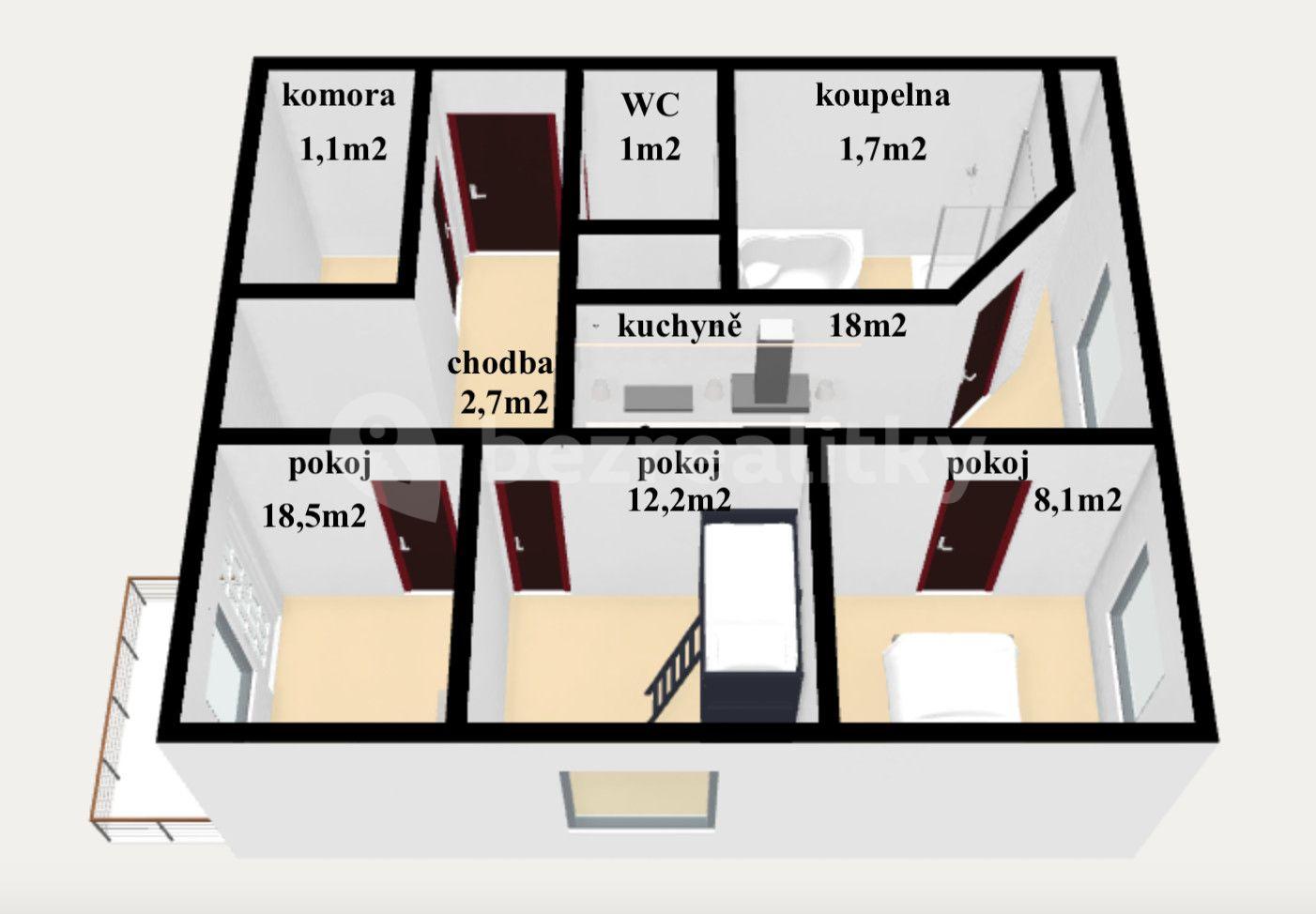Predaj bytu 3-izbový 64 m², Za Universitou, Dobruška, Královéhradecký kraj