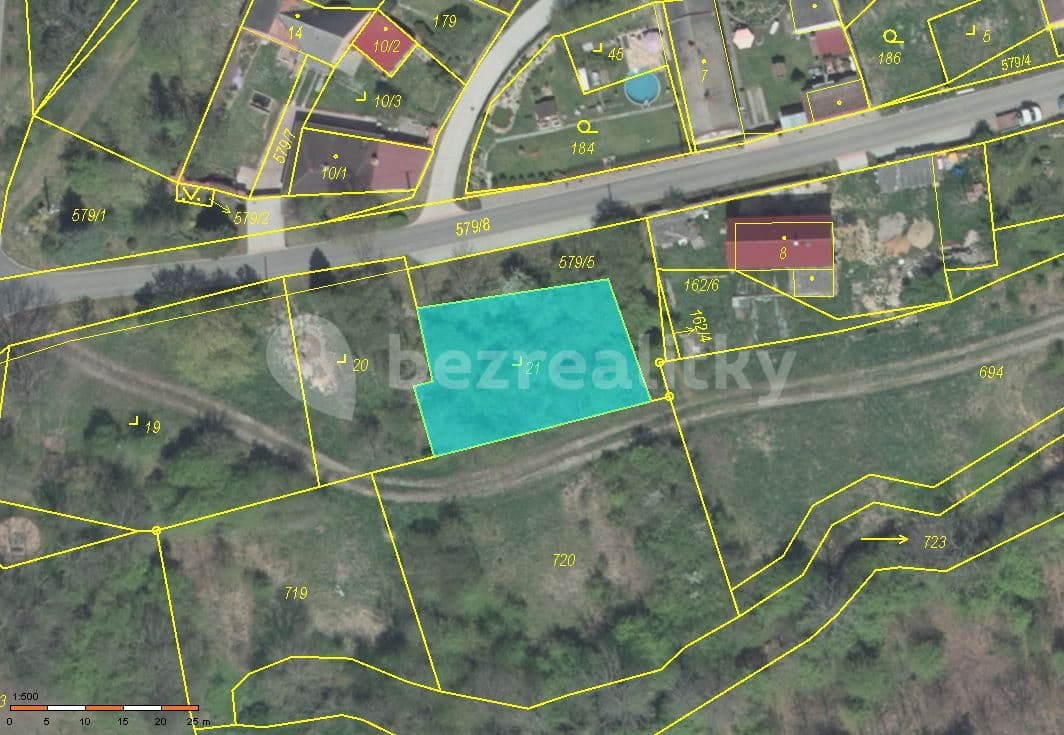 Predaj pozemku 508 m², Bitozeves, Ústecký kraj