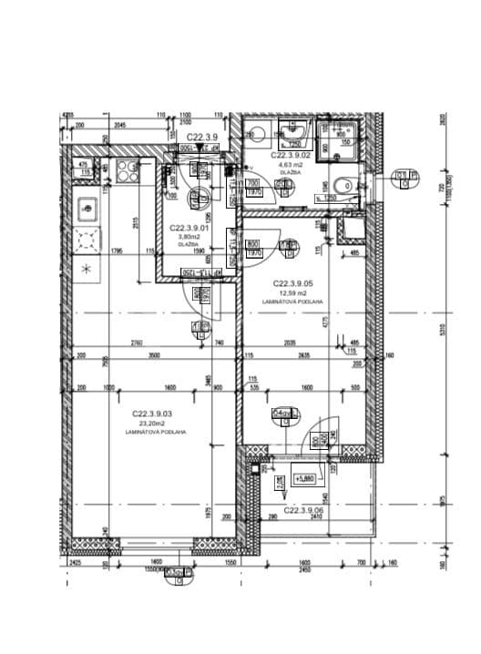 Prenájom bytu 2-izbový 47 m², Magisterská, Plzeň, Plzeňský kraj Prenájom bytu 2-izbový 47 m², Magisterská, Plzeň, Plzeňský kraj