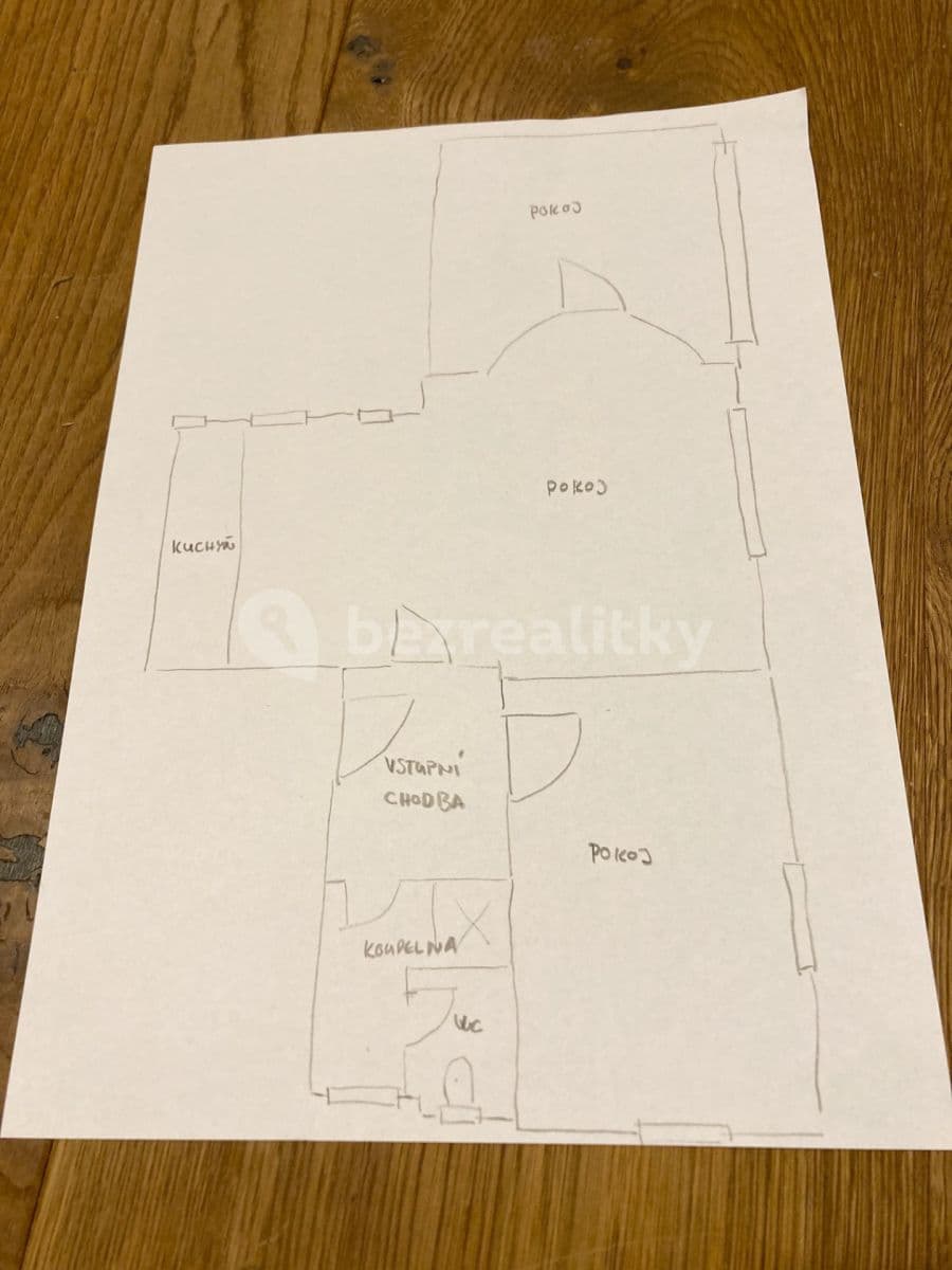 Prenájom bytu 3-izbový 78 m², Hošťálkova, Praha, Praha Prenájom bytu 3-izbový 78 m², Hošťálkova, Praha, Praha