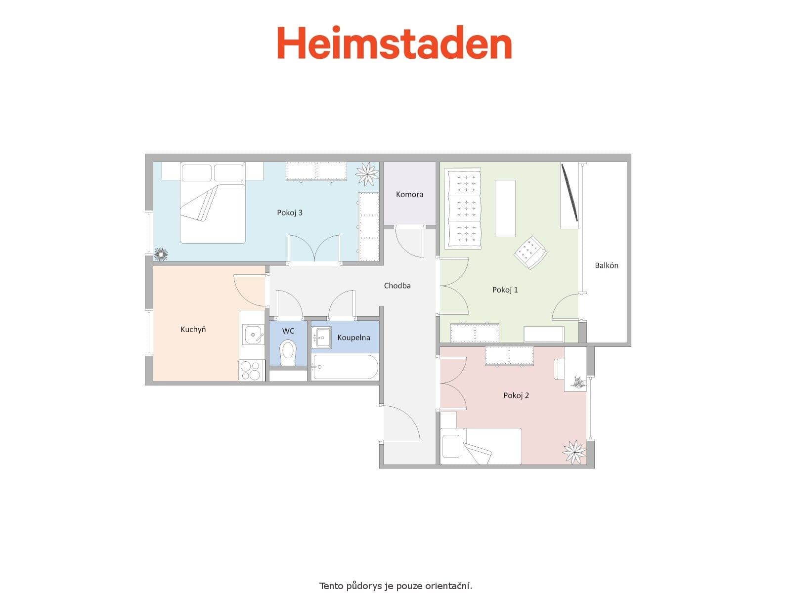 Prenájom bytu 3-izbový 75 m², Stavební, Horní Suchá, Moravskoslezský kraj Prenájom bytu 3-izbový 75 m², Stavební, Horní Suchá, Moravskoslezský kraj