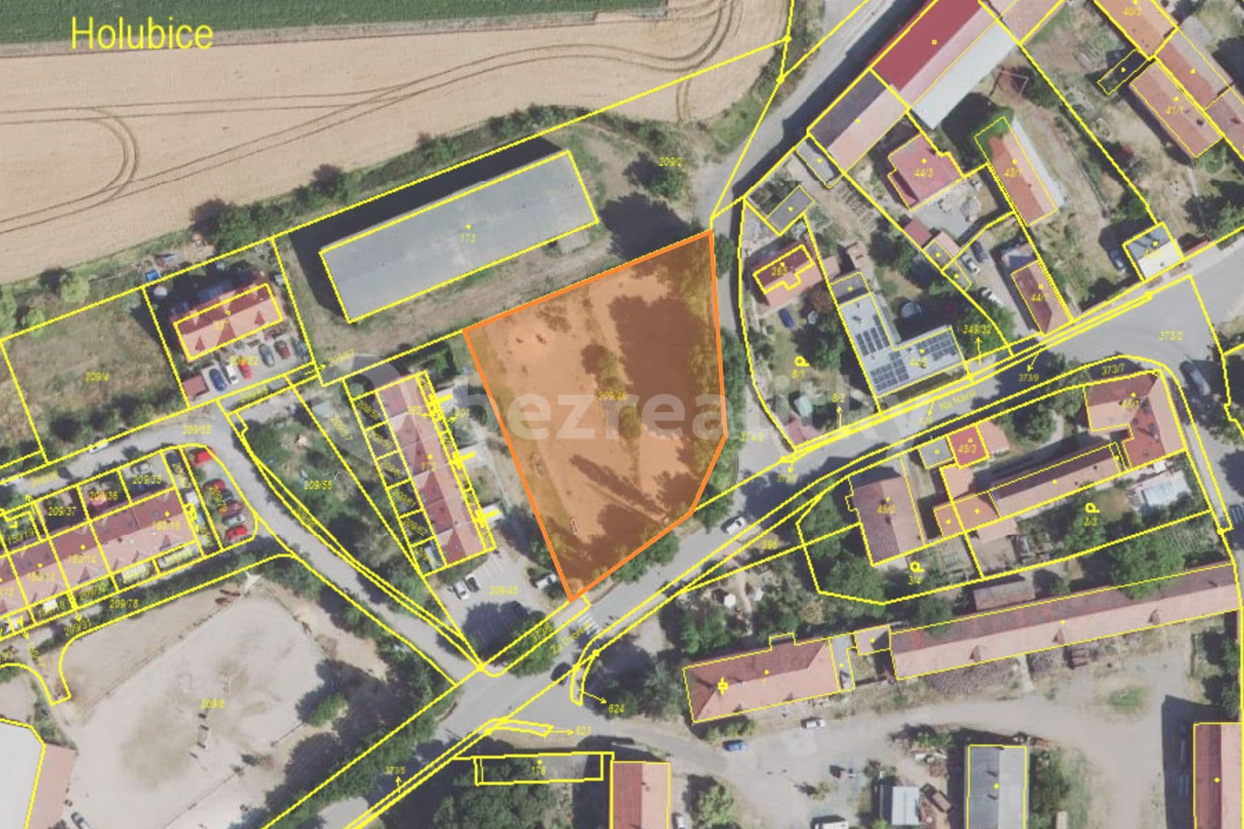Predaj pozemku 2.412 m², Holubice, Holubice, Středočeský kraj