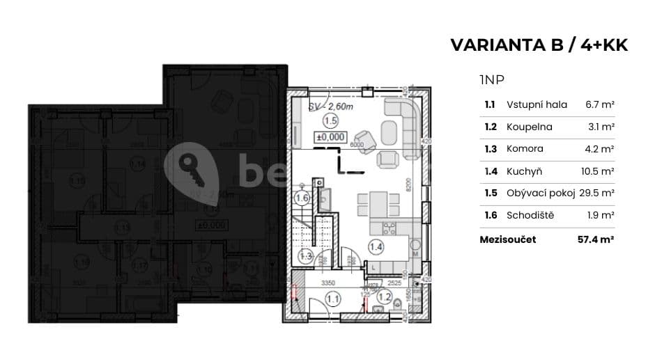 Predaj domu 114 m², pozemek 372 m², Jizerní Vtelno, Středočeský kraj