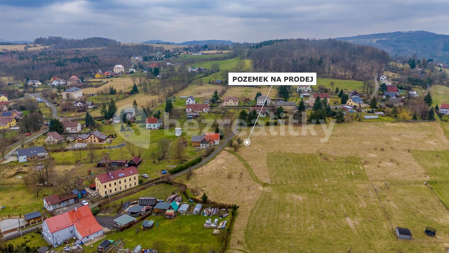 Predaj pozemku 1.044 m², Nový Oldřichov, Liberecký kraj