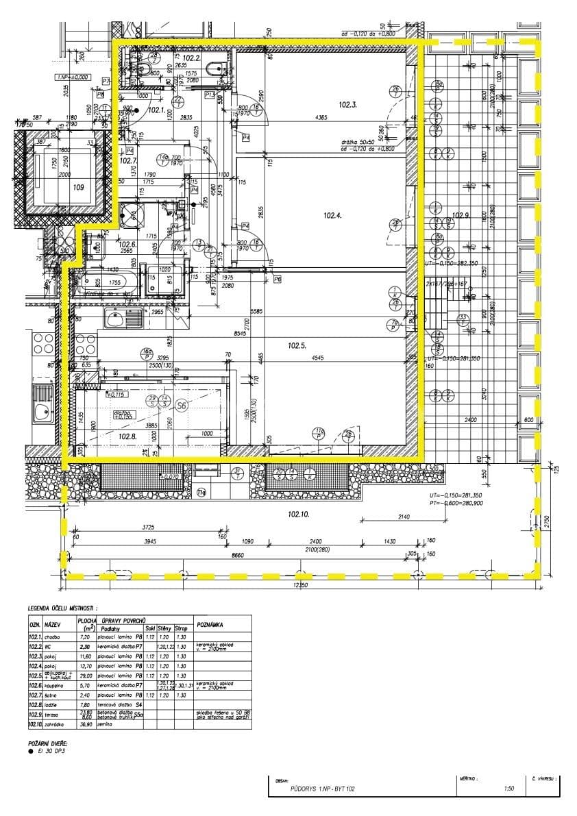 Prenájom bytu 3-izbový 80 m², Moskalykova, Brno, Jihomoravský kraj Prenájom bytu 3-izbový 80 m², Moskalykova, Brno, Jihomoravský kraj
