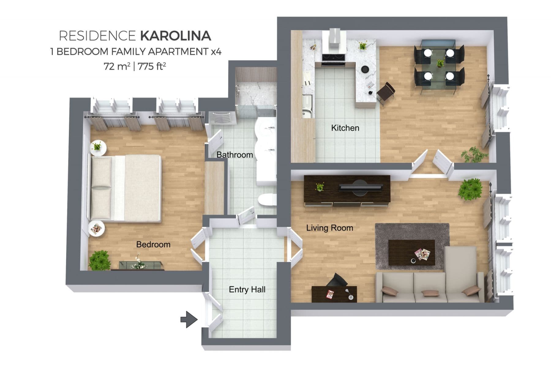 Prenájom bytu 72 m², Karoliny Světlé, Praha, Praha Prenájom bytu 72 m², Karoliny Světlé, Praha, Praha