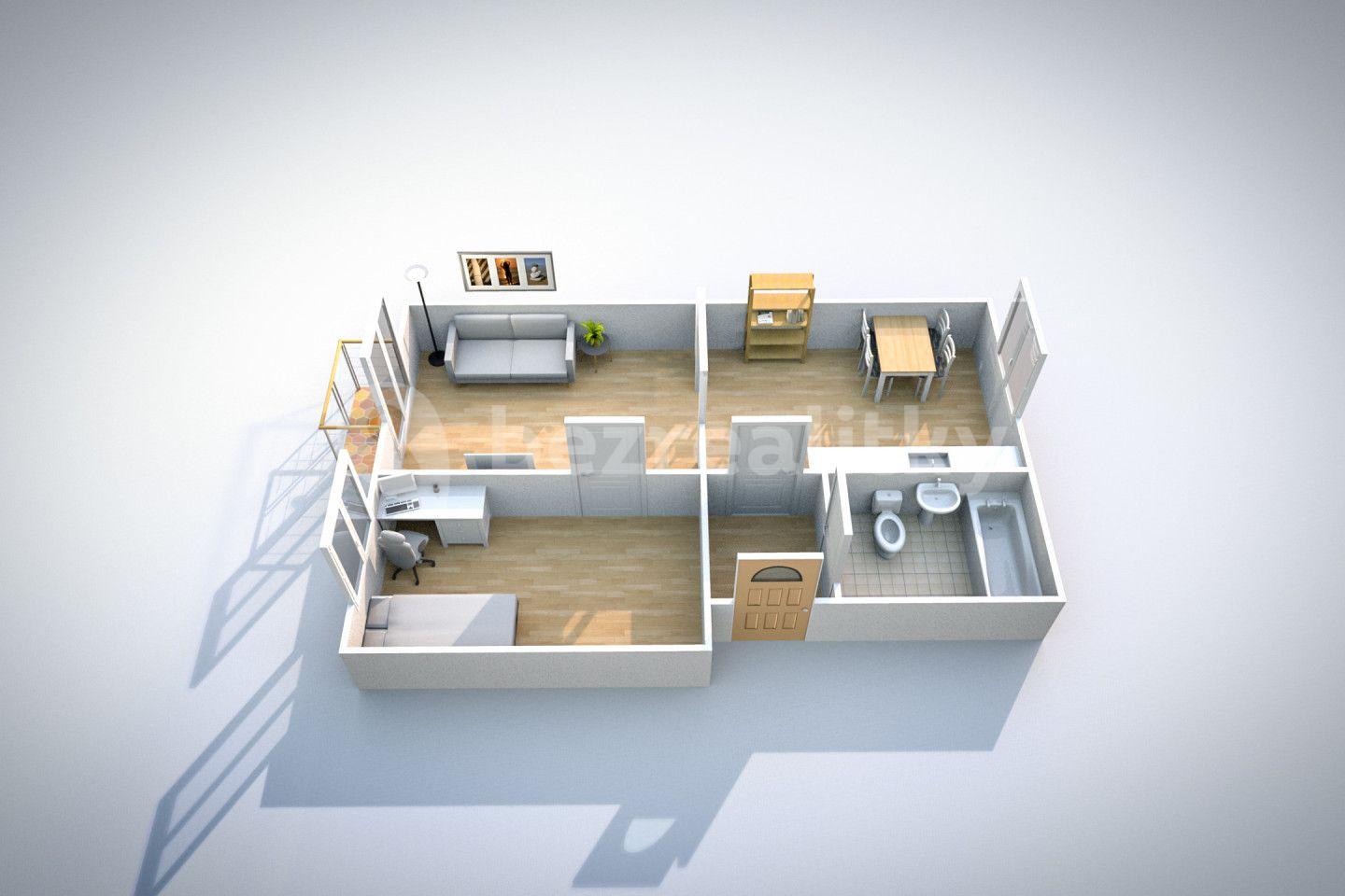Predaj bytu 2-izbový 44 m², Americká, Teplice, Ústecký kraj