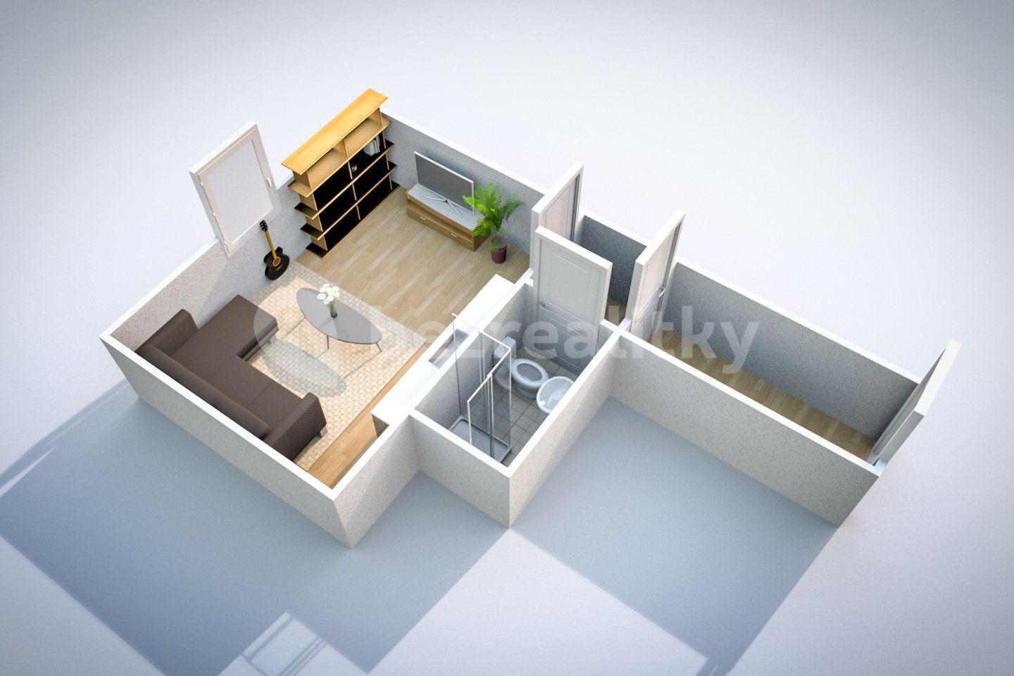 Predaj bytu 1-izbový 20 m², Velké Březno, Ústecký kraj