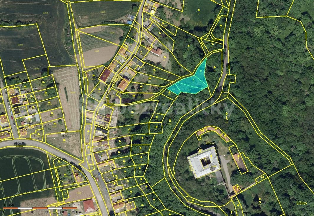 Predaj pozemku 1.080 m², Liběšice, Ústecký kraj