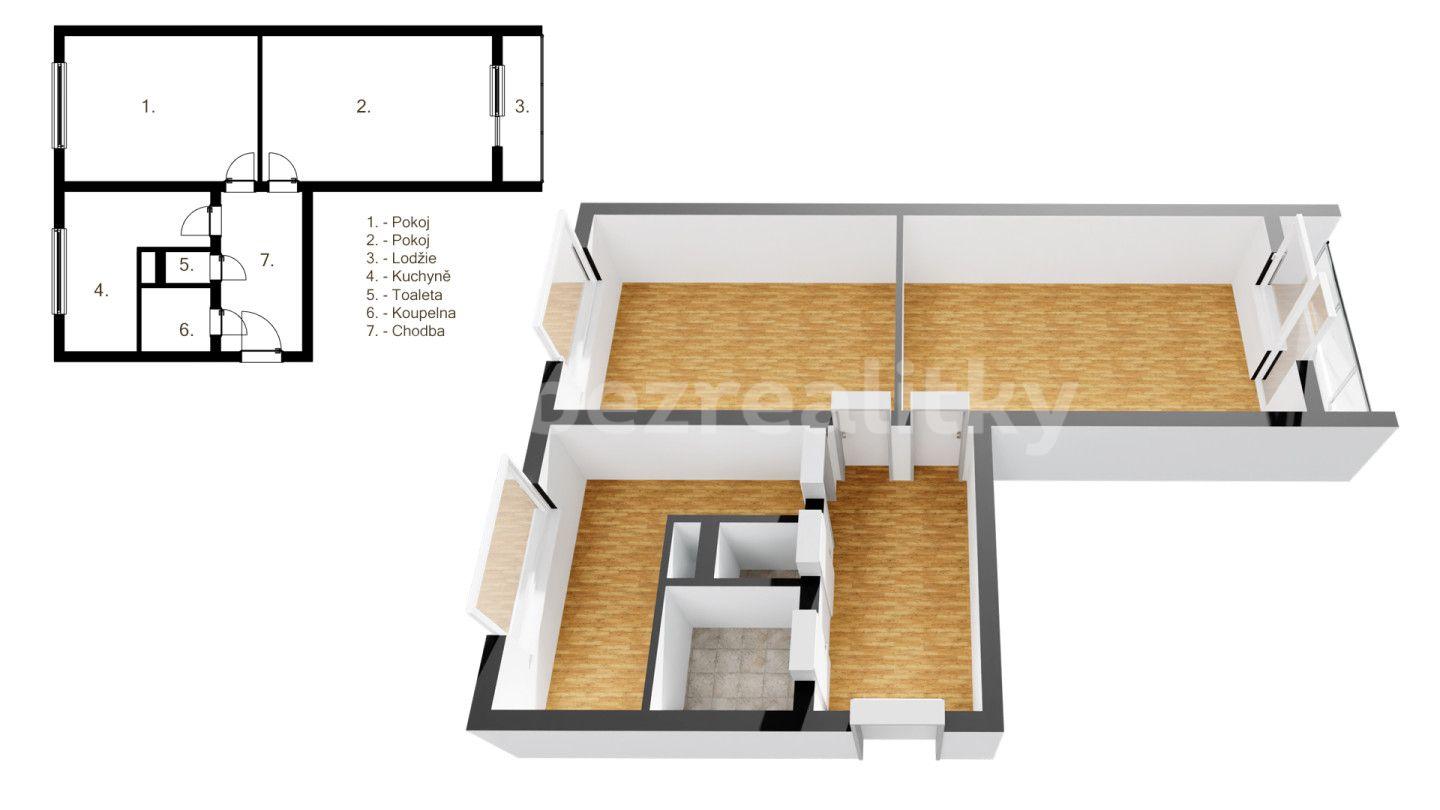 Predaj bytu 2-izbový 54 m², Granátová, Turnov, Liberecký kraj