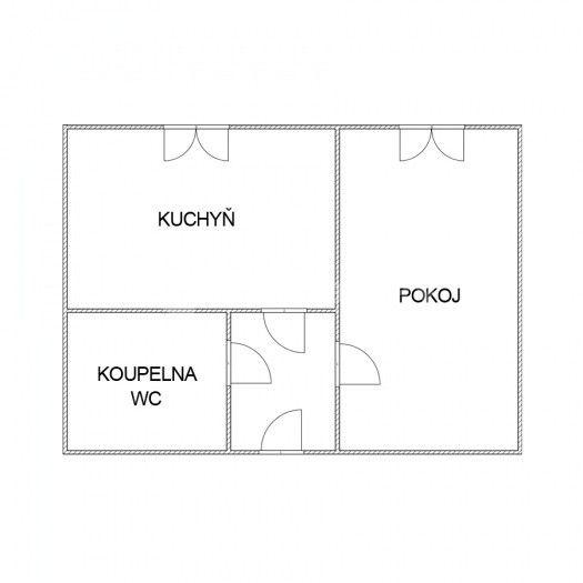 Predaj bytu 1-izbový 36 m², Slovenská, Karviná, Moravskoslezský kraj