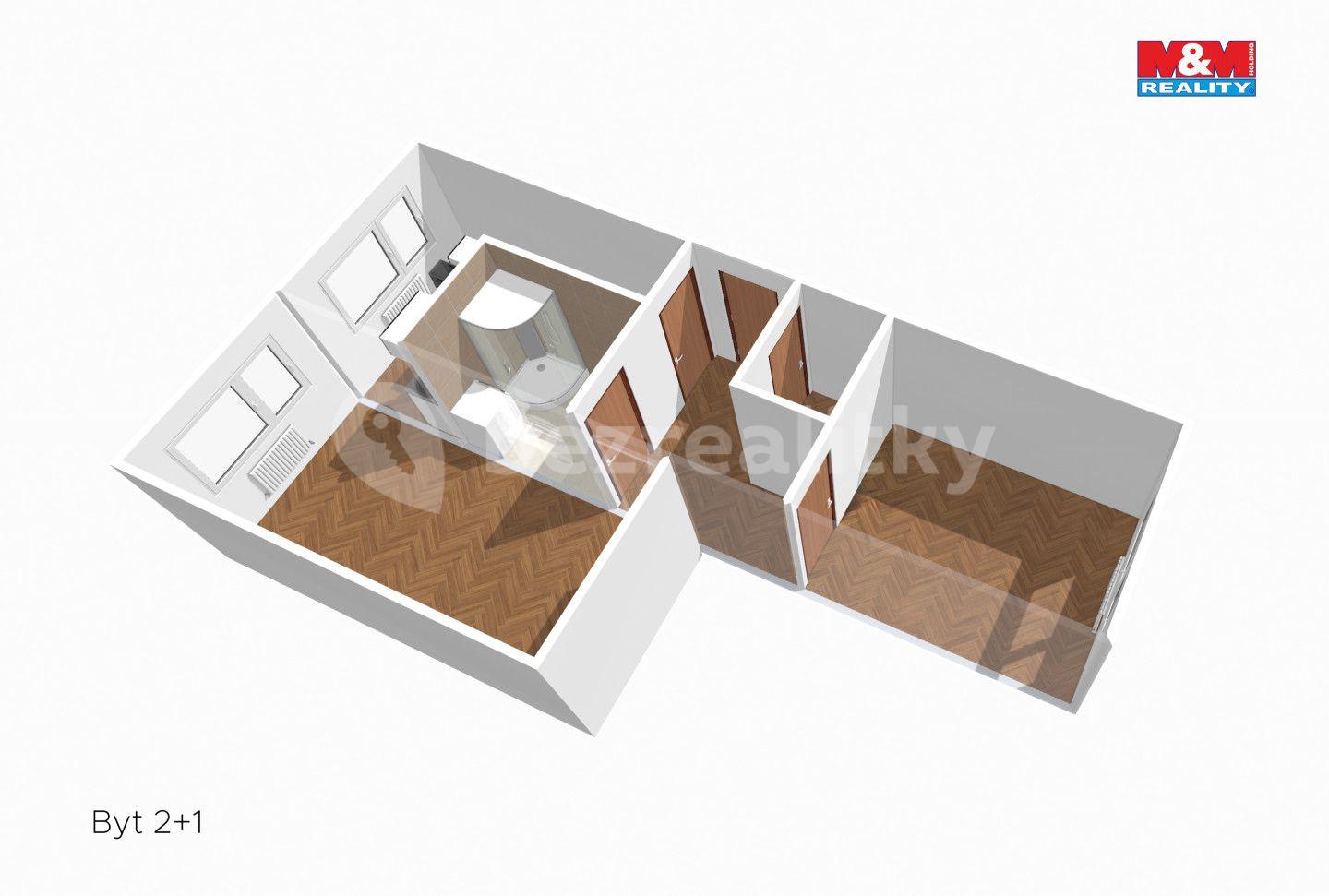 Predaj bytu 2-izbový 60 m², Rychtářská, Liberec, Liberecký kraj