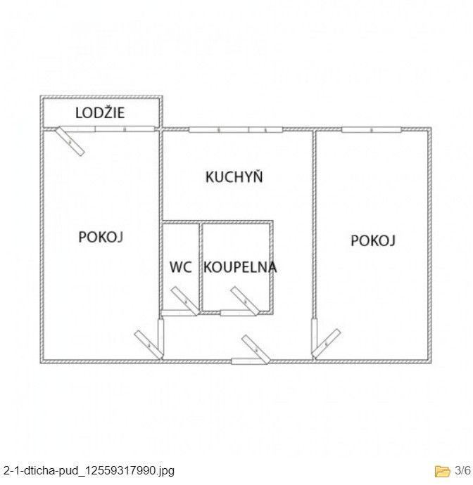Predaj bytu 2-izbový 52 m², náměstí Antonie Bejdové, Ostrava, Moravskoslezský kraj