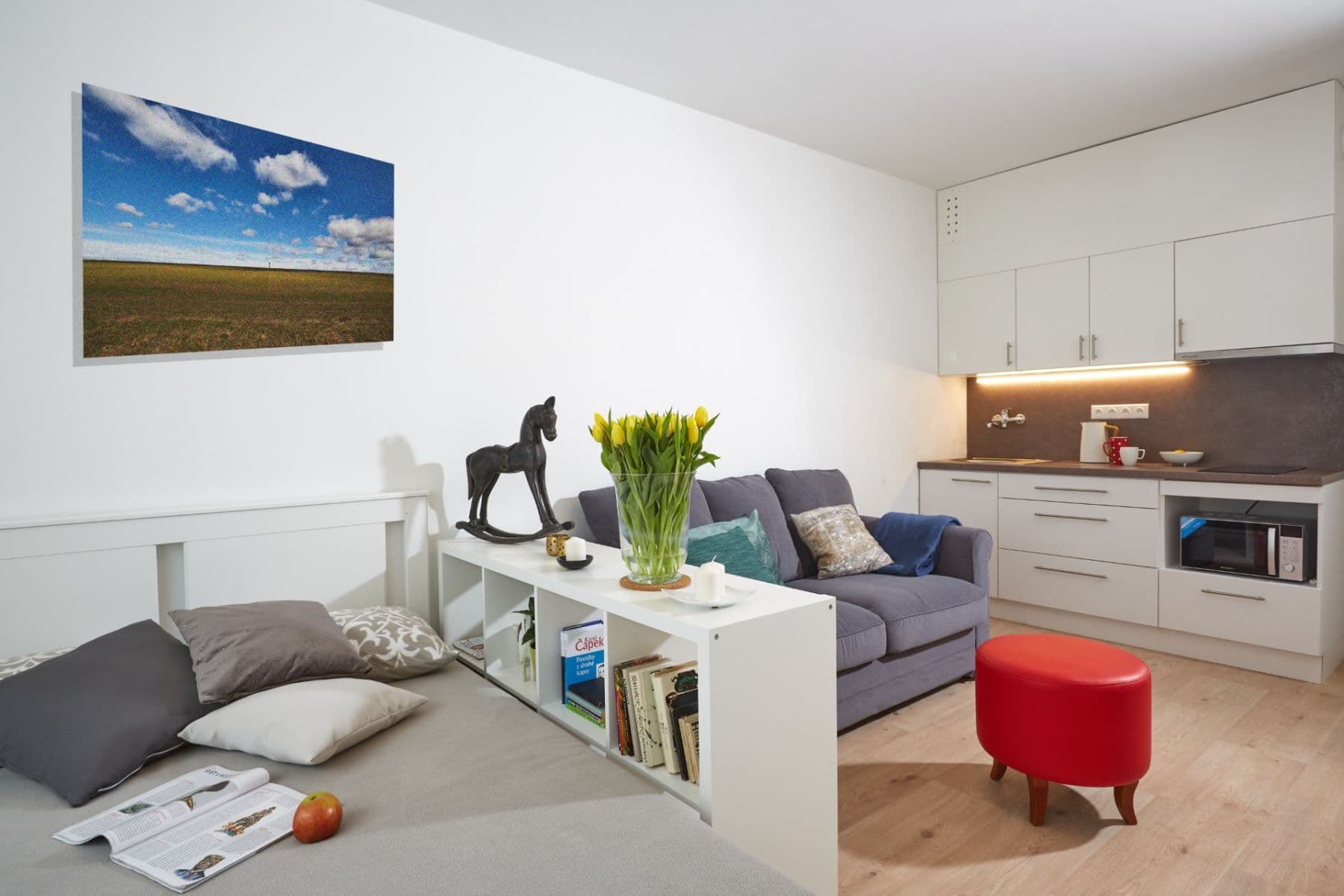 Prenájom bytu 1-izbový 28 m², K Barrandovu, Praha, Praha Prenájom bytu 1-izbový 28 m², K Barrandovu, Praha, Praha