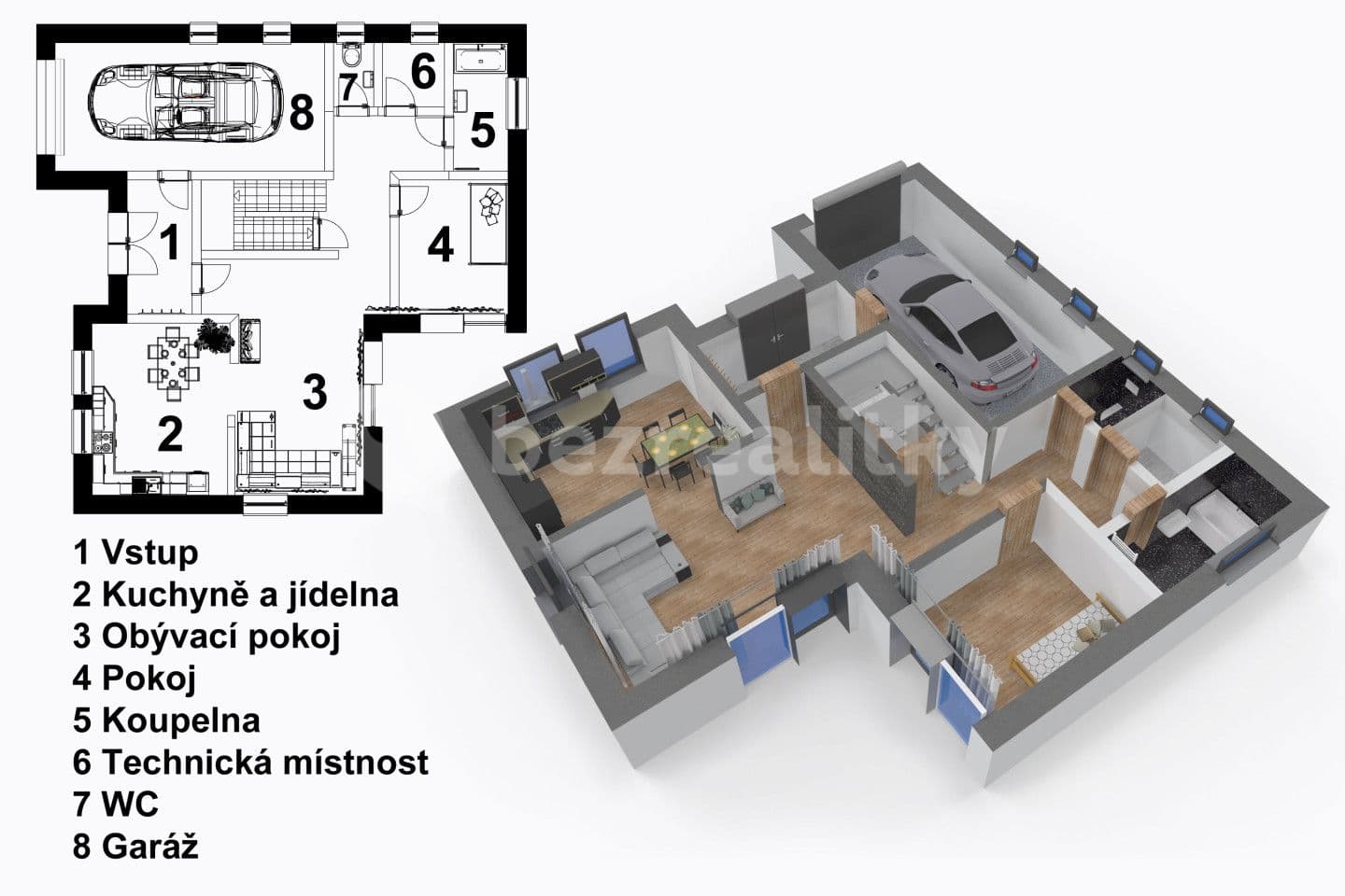 Predaj domu 263 m², pozemek 1.126 m², Chyšná, Kraj Vysočina