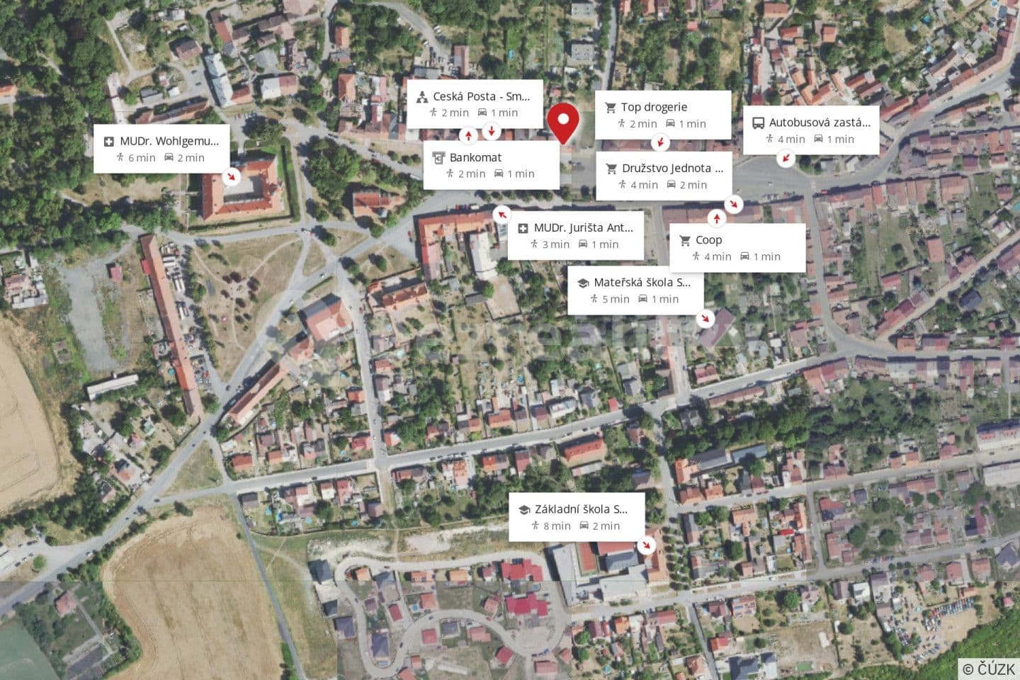 Predaj domu 74 m², pozemek 441 m², nám. T. G. Masaryka, Smečno, Středočeský kraj