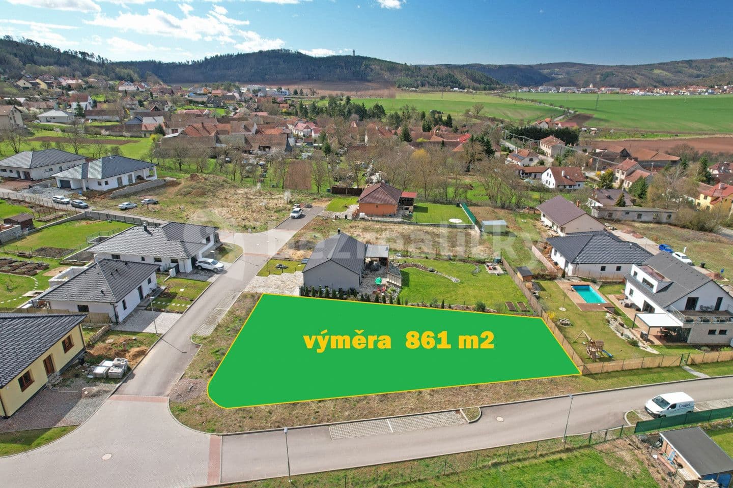Predaj pozemku 861 m², Železné, Jihomoravský kraj
