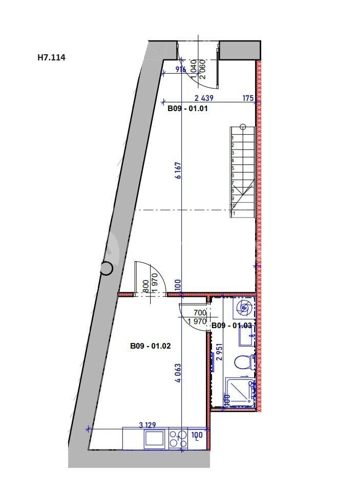 Prenájom bytu 1-izbový 30 m², Hybešova, Brno, Jihomoravský kraj Prenájom bytu 1-izbový 30 m², Hybešova, Brno, Jihomoravský kraj