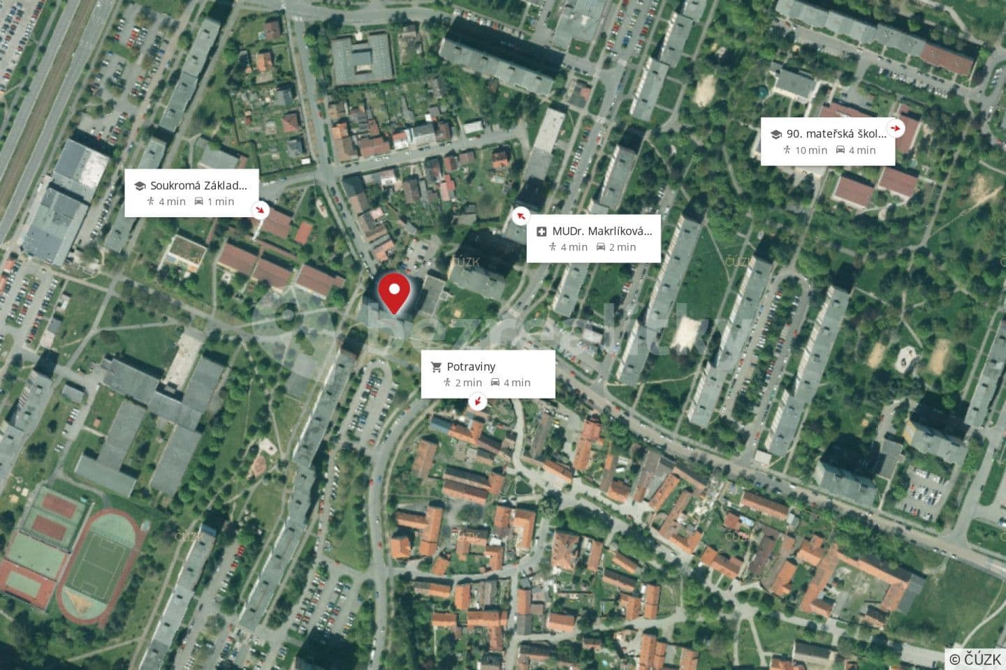 Predaj bytu 1-izbový 26 m², Jesenická, Plzeň, Plzeňský kraj