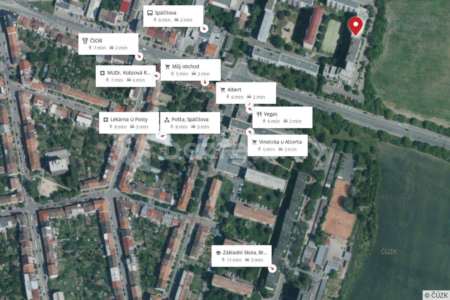 Predaj bytu 3-izbový 75 m², Turgeněvova, Brno, Jihomoravský kraj