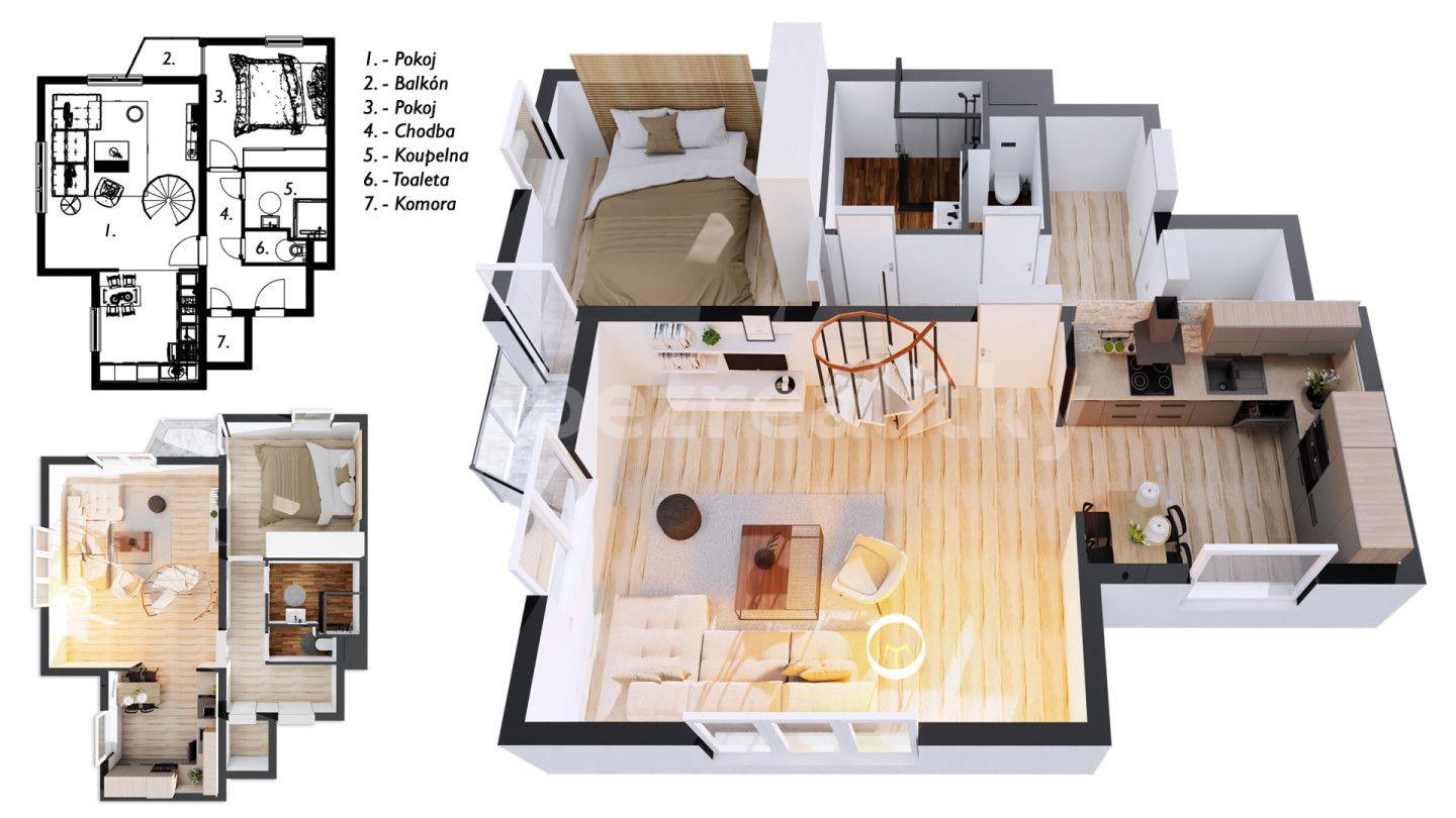 Predaj bytu 4-izbový 106 m², Na Větrníku, Chrudim, Pardubický kraj