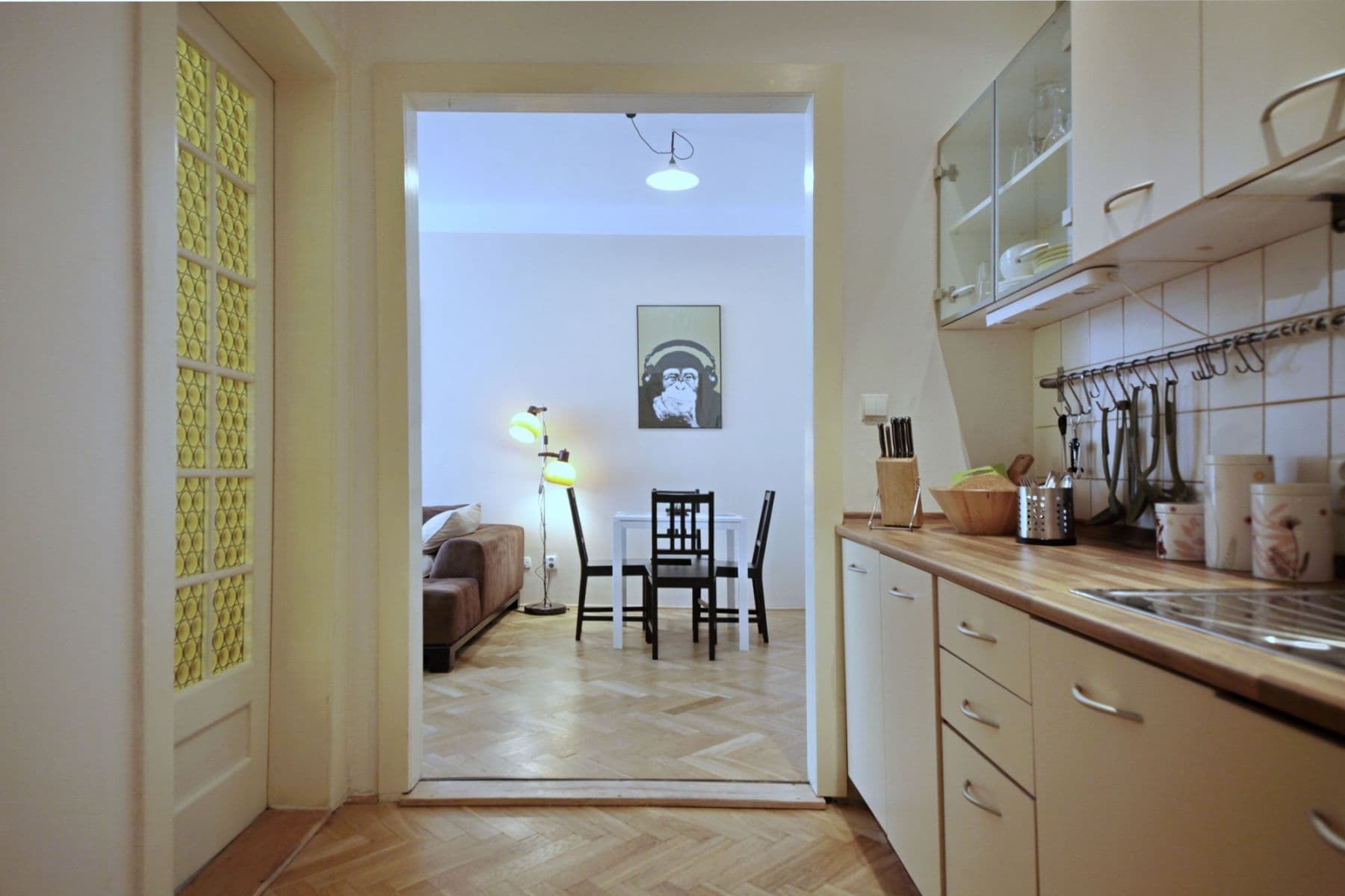 Prenájom bytu 50 m², Čajkovského, Praha, Praha Prenájom bytu 50 m², Čajkovského, Praha, Praha