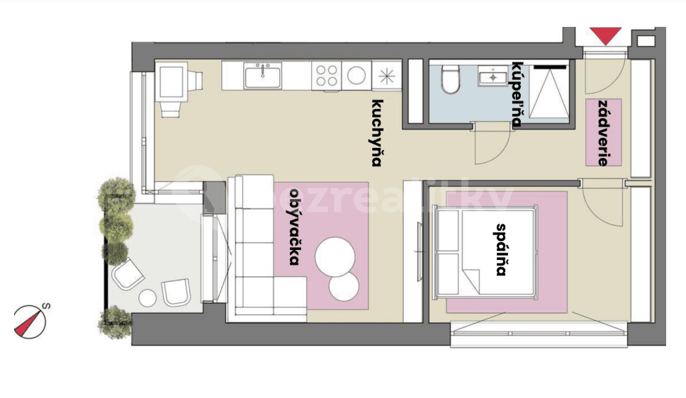 Predaj bytu 2-izbový 51 m², Bottova, Miloslavov, Bratislavský kraj