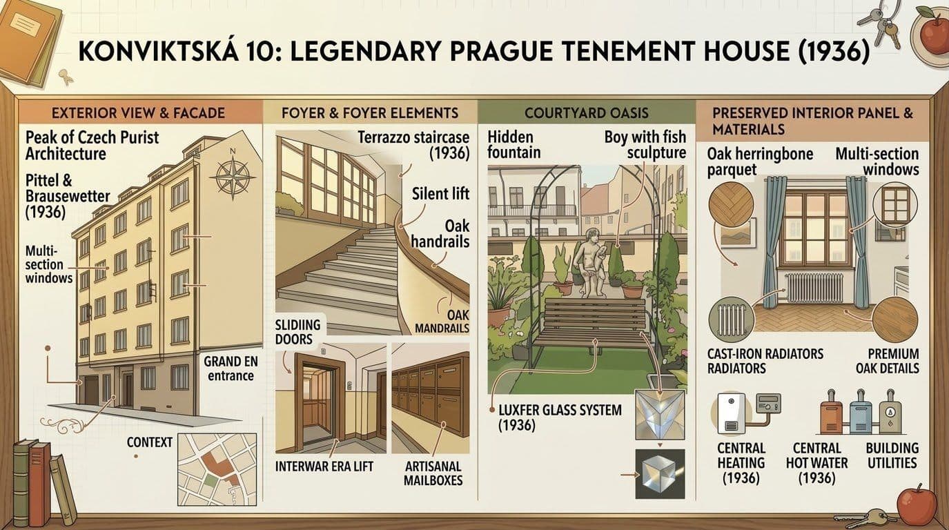 Prenájom bytu 35 m², Konviktská, Praha, Praha Prenájom bytu 35 m², Konviktská, Praha, Praha