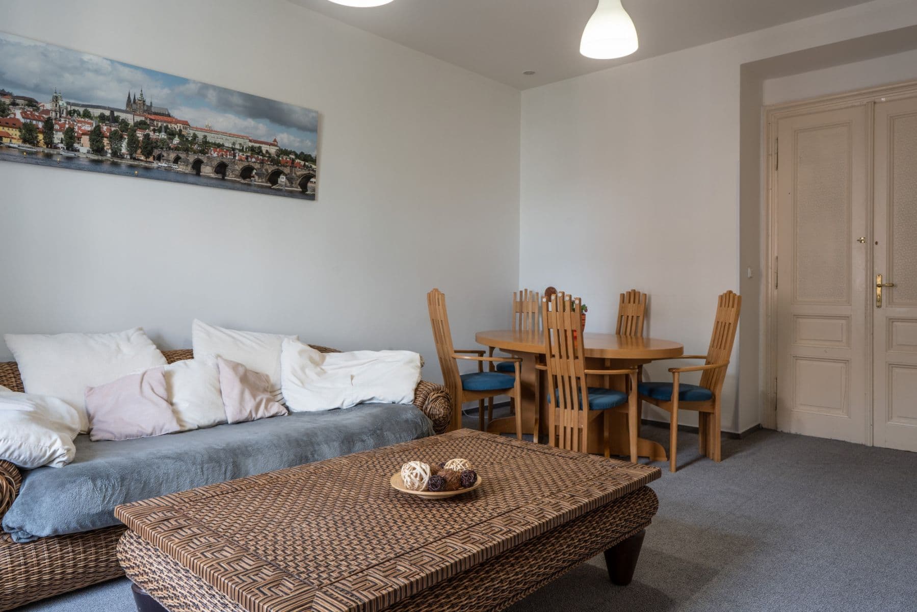 Prenájom bytu 79 m², Polská, Praha, Praha Prenájom bytu 79 m², Polská, Praha, Praha