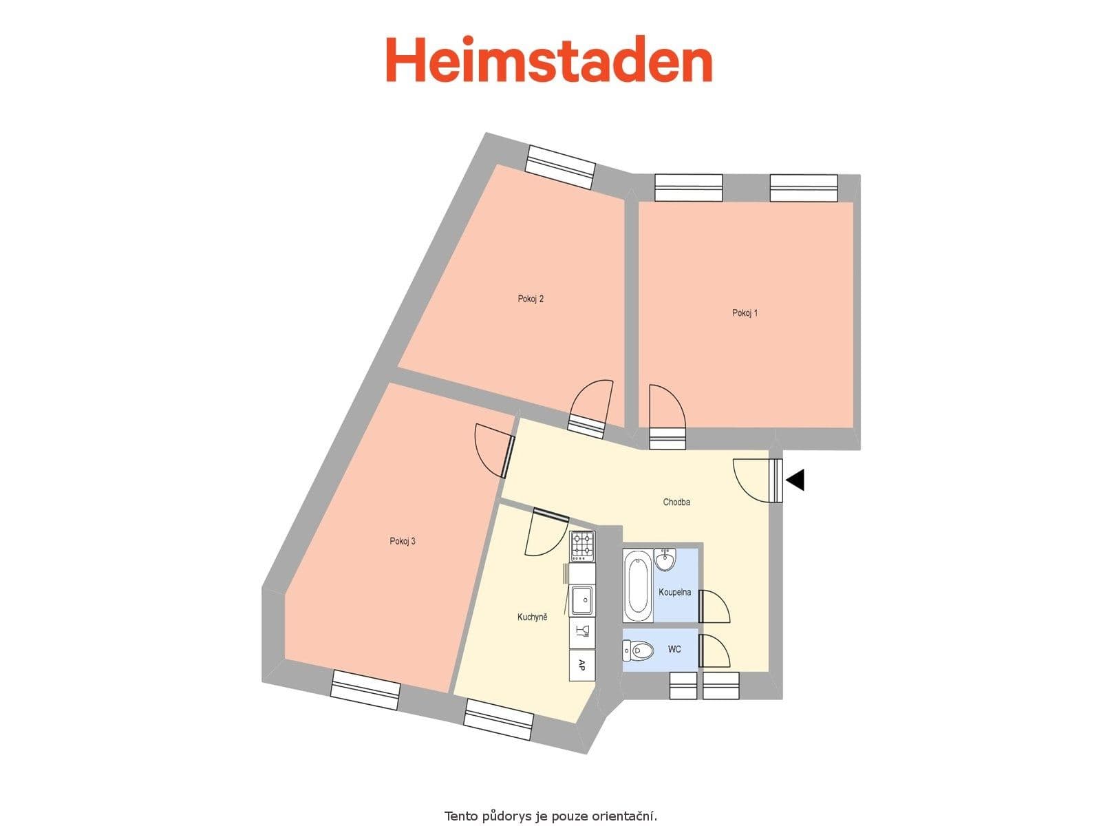Prenájom bytu 3-izbový 70 m², U Stromovky, Havířov, Moravskoslezský kraj Prenájom bytu 3-izbový 70 m², U Stromovky, Havířov, Moravskoslezský kraj