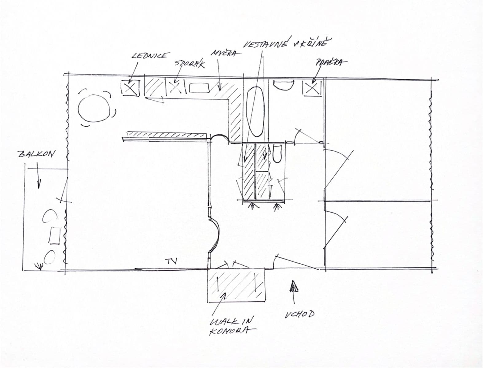 Prenájom bytu 3-izbový 91 m², Na Křivce, Praha, Praha Prenájom bytu 3-izbový 91 m², Na Křivce, Praha, Praha