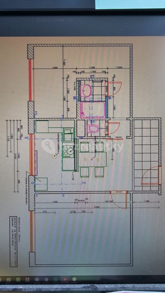 Prenájom bytu 2-izbový 51 m², Pavlovská, Praha, Praha Prenájom bytu 2-izbový 51 m², Pavlovská, Praha, Praha