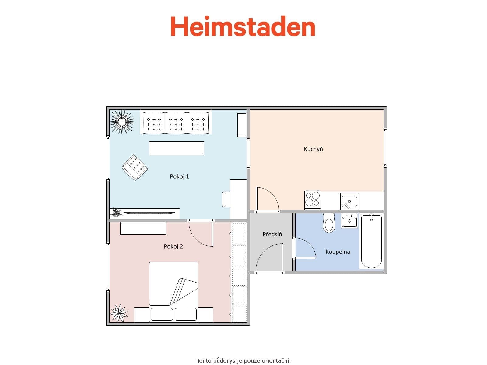 Prenájom bytu 2-izbový 47 m², Jarošova, Havířov, Moravskoslezský kraj Prenájom bytu 2-izbový 47 m², Jarošova, Havířov, Moravskoslezský kraj