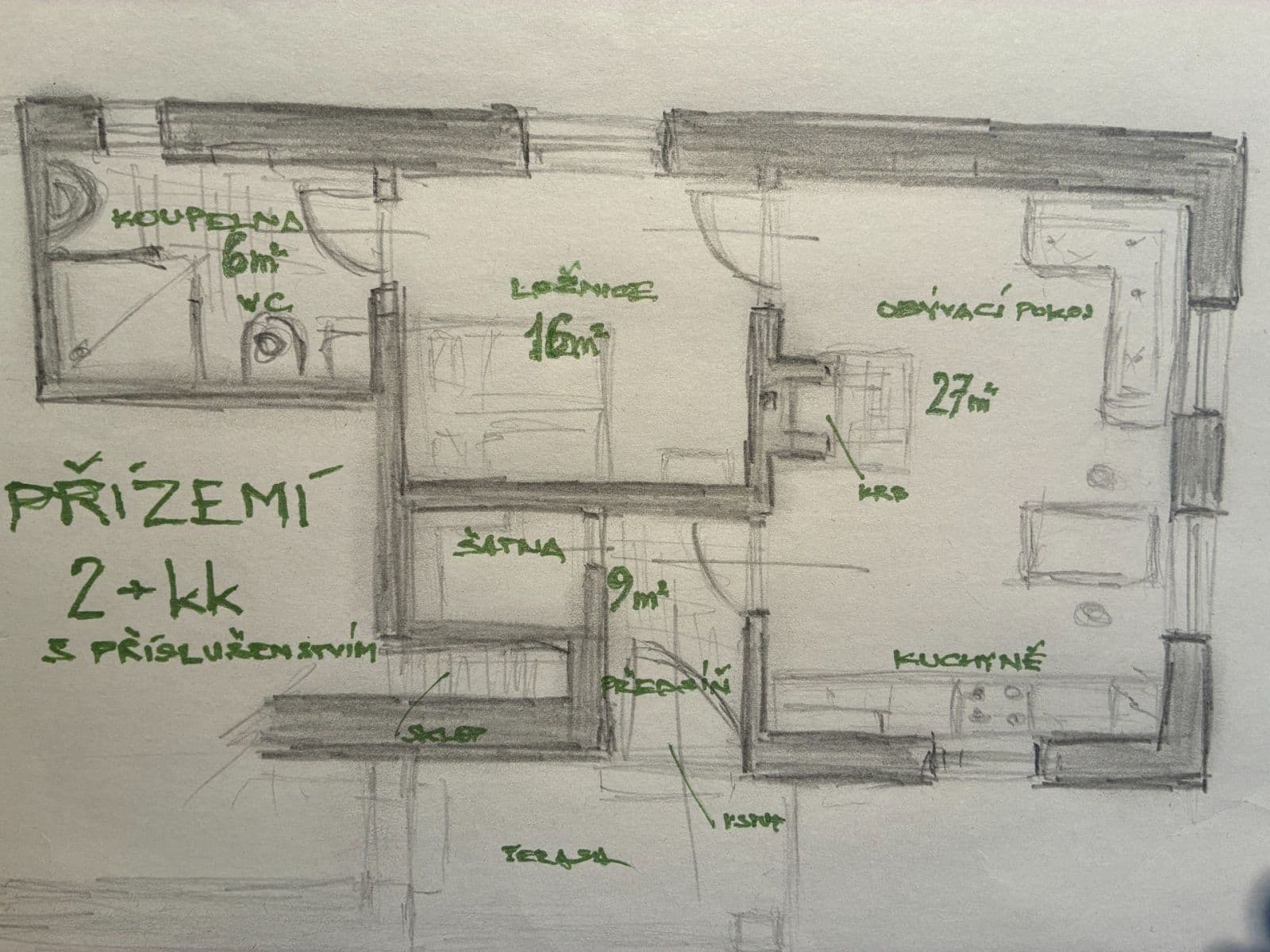 Prenájom bytu 2-izbový 58 m², Za Mlýnem, Hostivice, Středočeský kraj Prenájom bytu 2-izbový 58 m², Za Mlýnem, Hostivice, Středočeský kraj