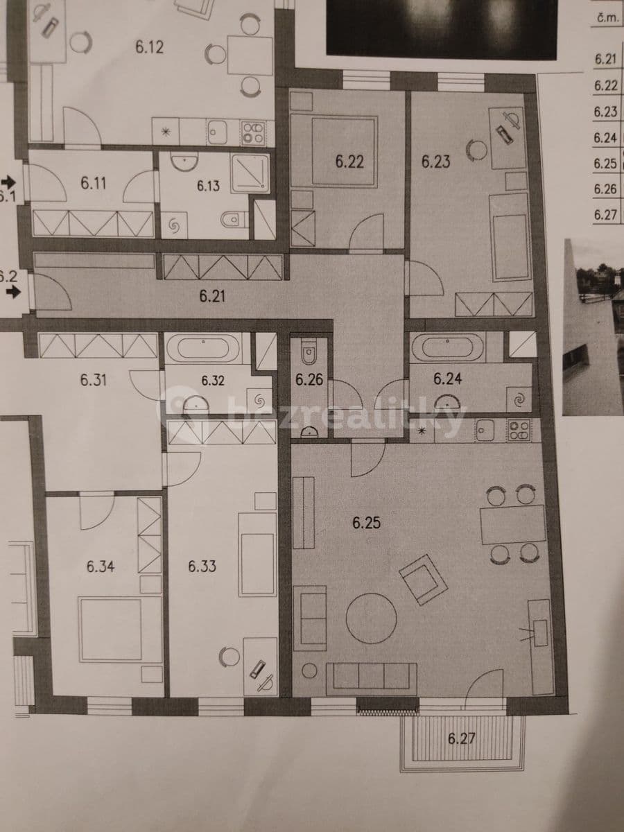 Prenájom bytu 3-izbový 88 m², Francouzská, Brno, Jihomoravský kraj Prenájom bytu 3-izbový 88 m², Francouzská, Brno, Jihomoravský kraj
