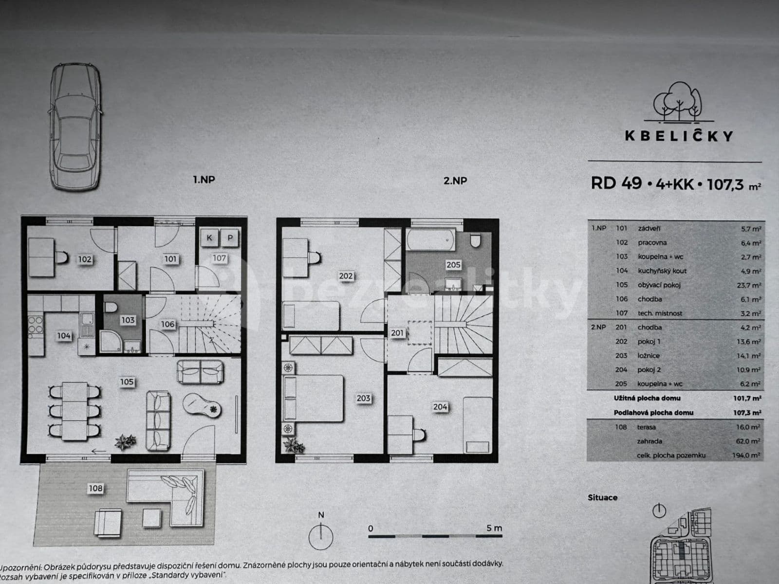 Prenájom domu 107 m², pozemok 189 m², Hůlkova, Praha, Praha Prenájom domu 107 m², pozemok 189 m², Hůlkova, Praha, Praha