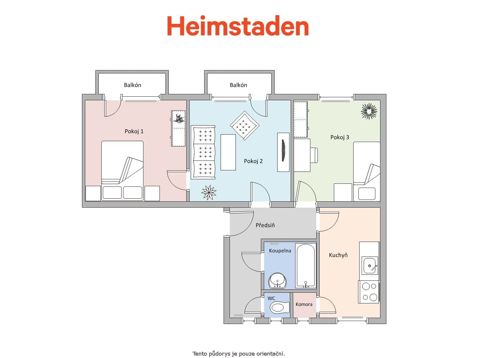 Prenájom bytu 3-izbový 73 m², Stavbařů, Karviná, Moravskoslezský kraj Prenájom bytu 3-izbový 73 m², Stavbařů, Karviná, Moravskoslezský kraj