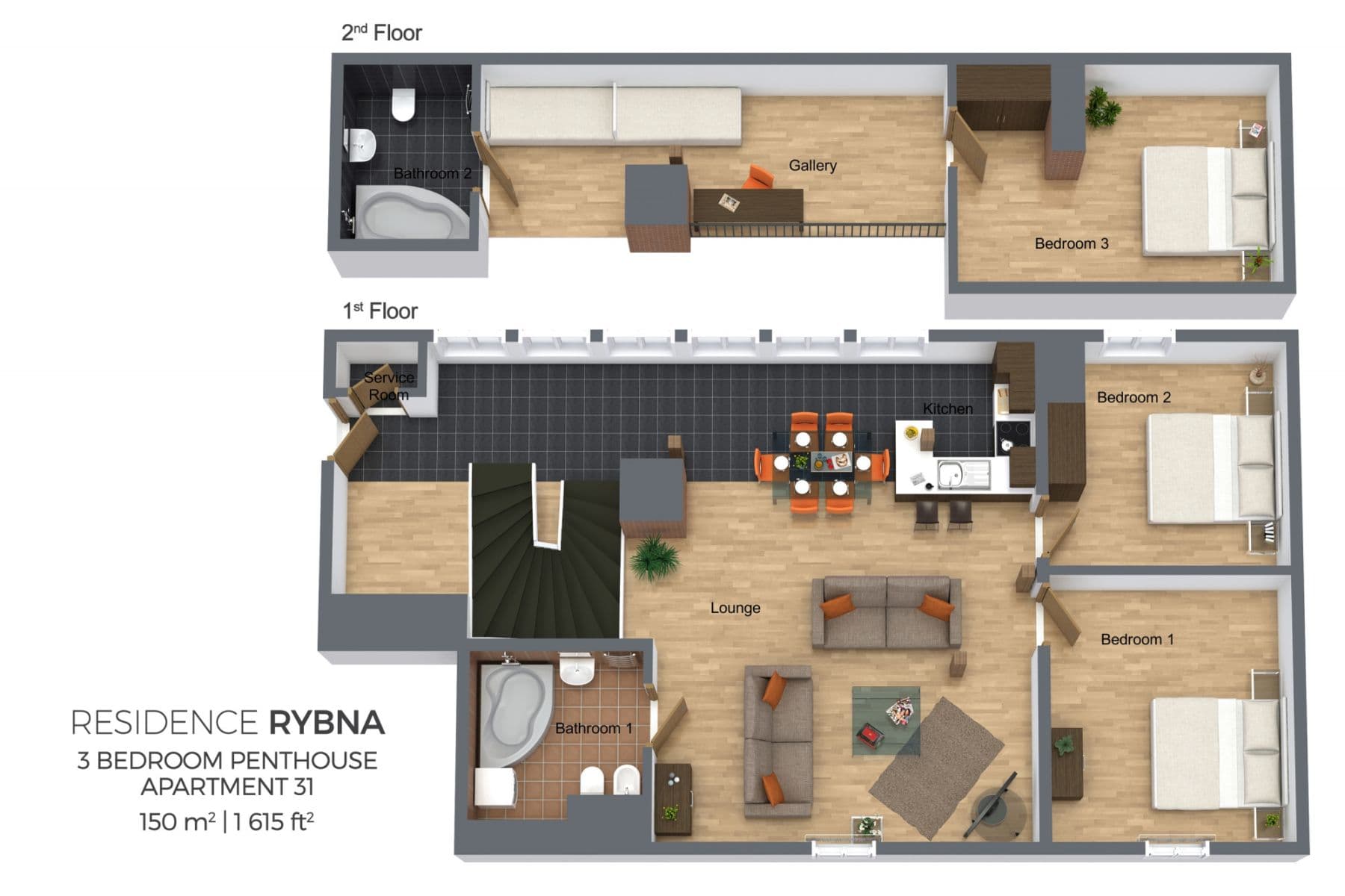 Prenájom bytu 150 m², Rybná, Praha, Praha Prenájom bytu 150 m², Rybná, Praha, Praha