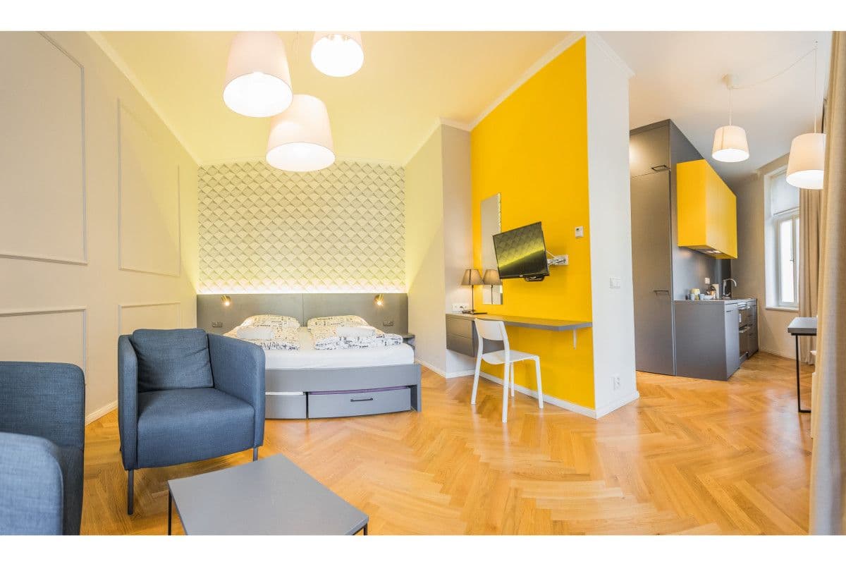 Prenájom bytu 40 m², Zborovská, Praha, Praha Prenájom bytu 40 m², Zborovská, Praha, Praha