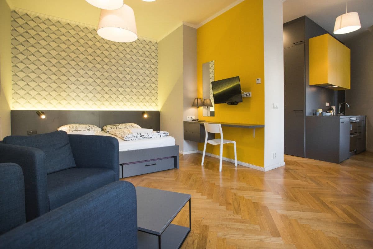Prenájom bytu 40 m², Zborovská, Praha, Praha Prenájom bytu 40 m², Zborovská, Praha, Praha