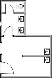 Prenájom nebytového priestoru 22 m², Nad Sokolovnou, Praha, Praha Prenájom nebytového priestoru 22 m², Nad Sokolovnou, Praha, Praha
