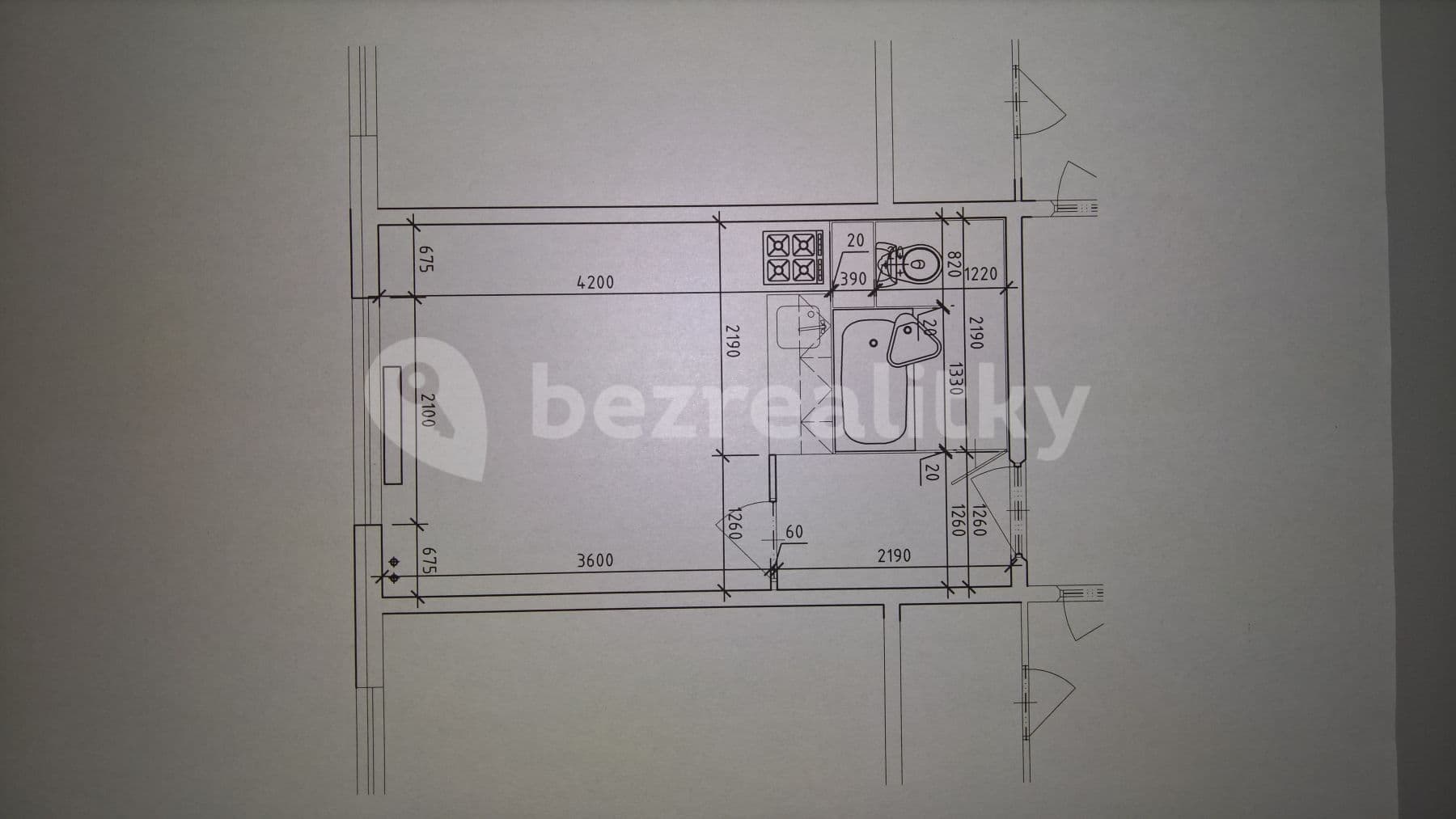 Prenájom bytu 1-izbový 21 m², Heranova, Ústí nad Orlicí, Pardubický kraj Prenájom bytu 1-izbový 21 m², Heranova, Ústí nad Orlicí, Pardubický kraj