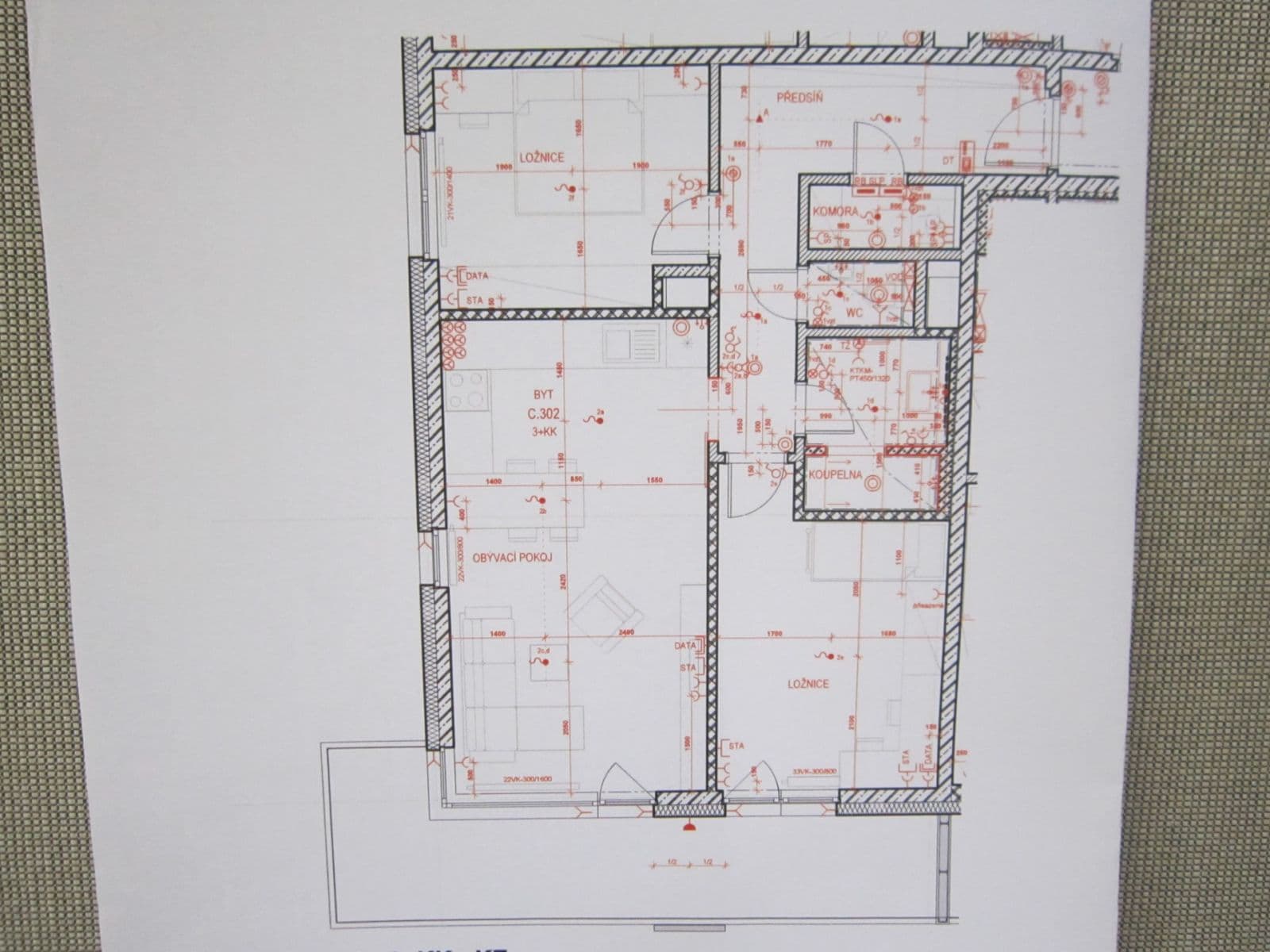 Prenájom bytu 3-izbový 96 m², Plzeňská, Praha, Praha Prenájom bytu 3-izbový 96 m², Plzeňská, Praha, Praha