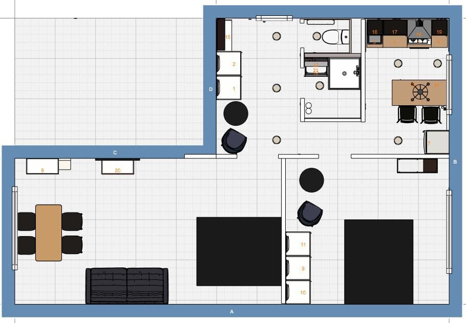 Prenájom bytu 56 m², Kamerunská, Praha, Praha Prenájom bytu 56 m², Kamerunská, Praha, Praha