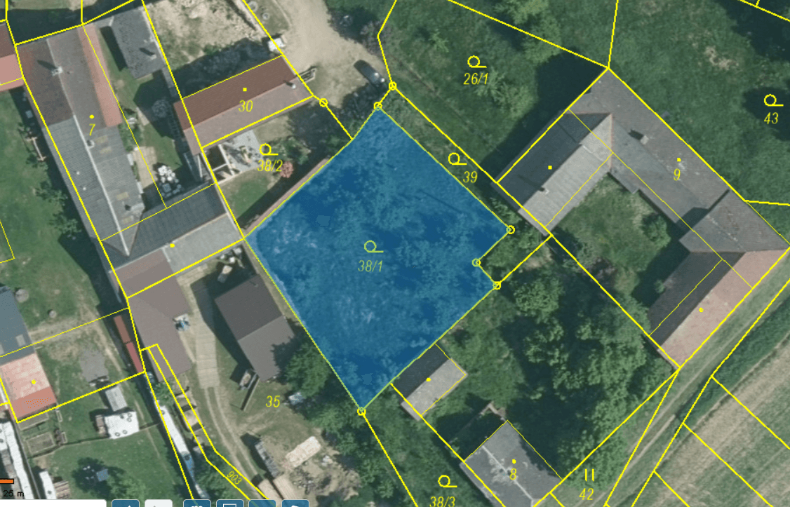 Predaj pozemku 800 m², Počátky, Kraj Vysočina Predaj pozemku 800 m², Počátky, Kraj Vysočina